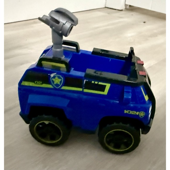 Paw Patrol Chase Marshall Rocky Toy Vehicles Lot Blue Yellow Kids Play - Picture 4 of 4